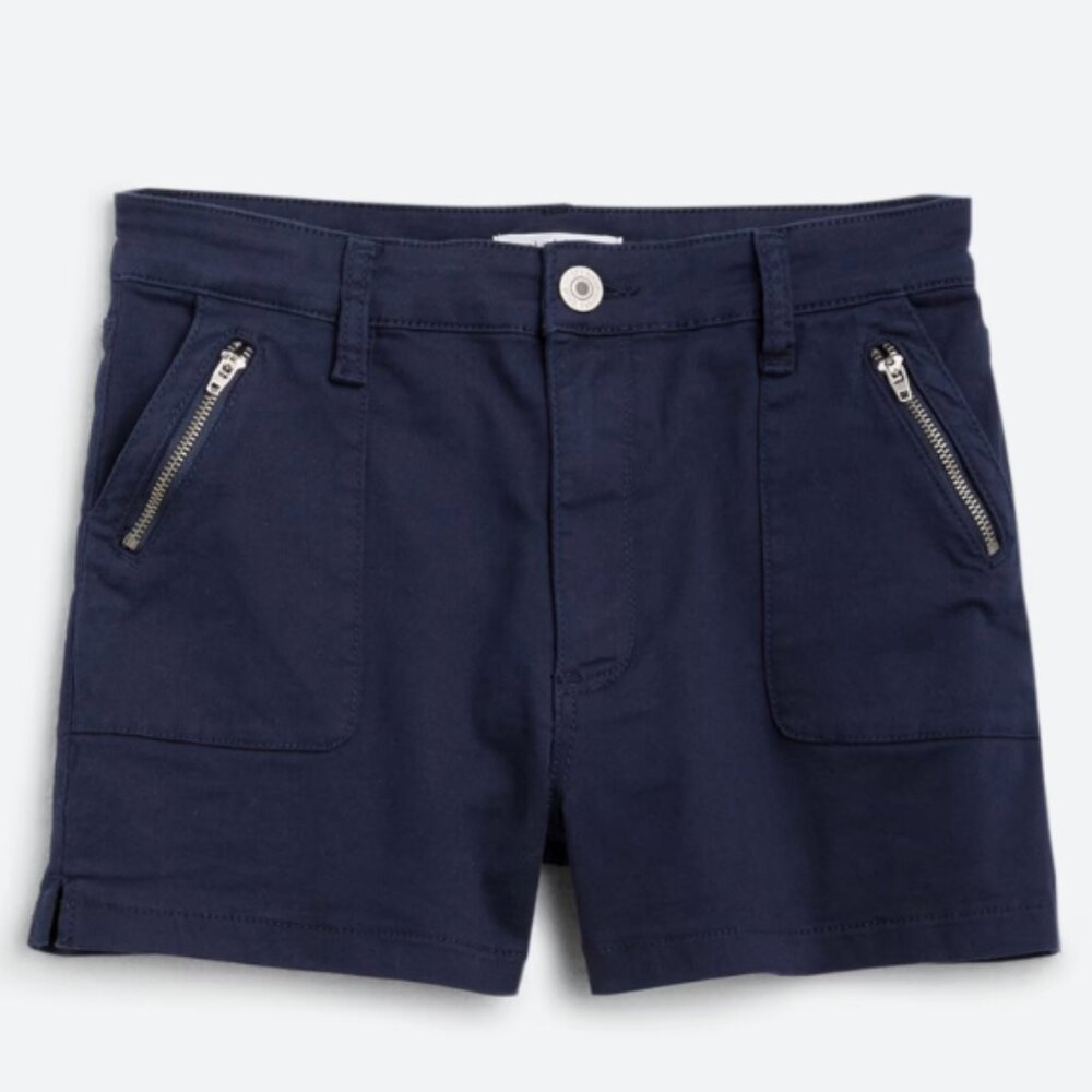 Worn Once!  STS Blue Ellie High Rise Zip Pocket Short